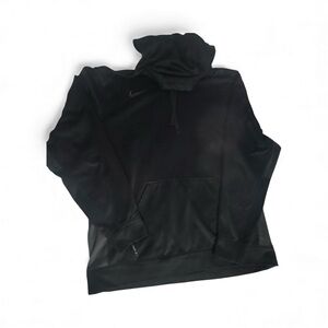 Nike Men's Black Hoodie with Logo